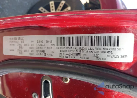 2015 Ram 1500 Big Horn from USA, damaged, VIN 1C6RR7LT4FS599260